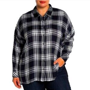 WORKSHOP PLUS PLAID SHIRT